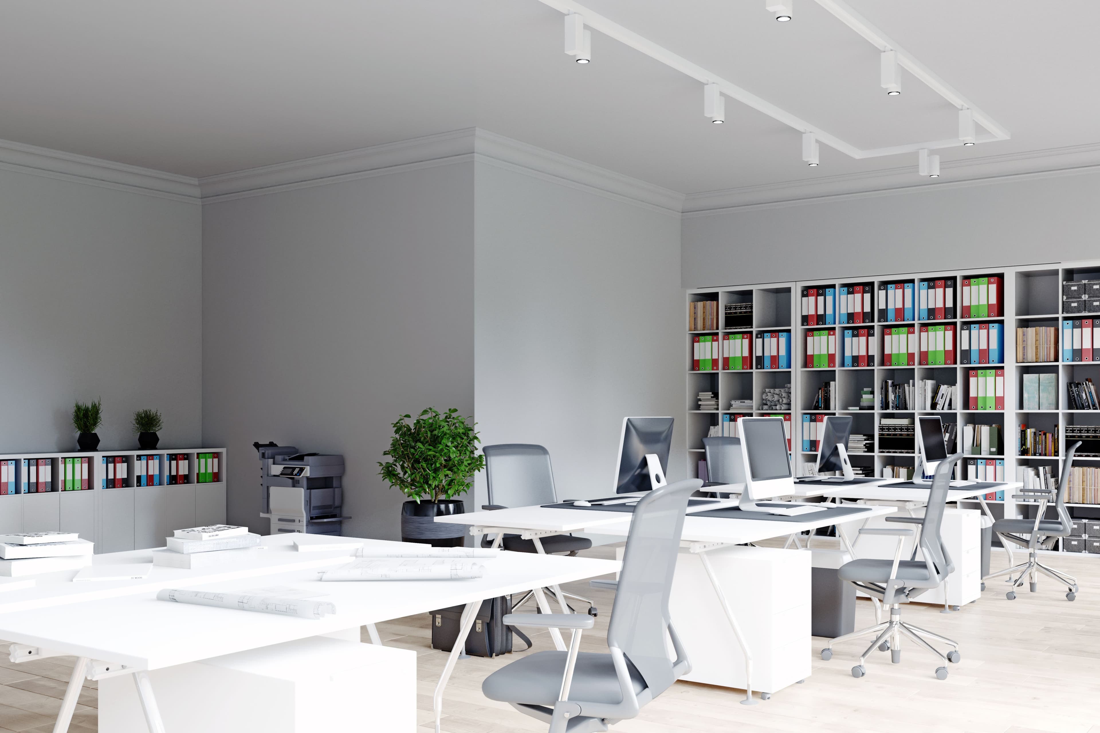Büro-Wandgestaltung — Beckum